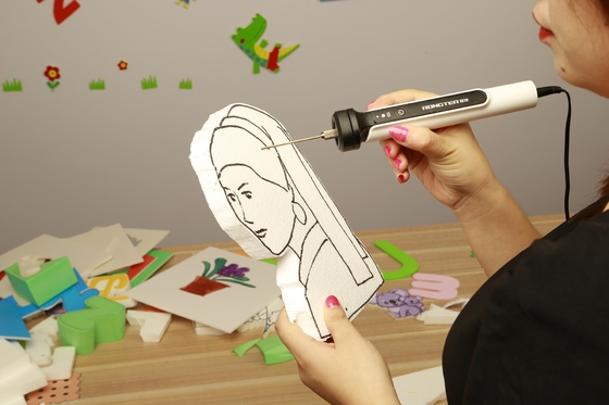 Ручка вырезывания пены нагреваемого провода для детей детского сада Handmade