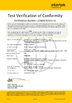 КИТАЙ Rongter Suzhou Mechanical &amp; Electrical Co., Ltd. Сертификаты